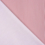 Red and White Organic Cotton Poplin - Ribes y Casals