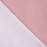 Red and White Organic Cotton Poplin - Ribes y Casals