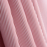 Red and White Organic Cotton Poplin - Ribes y Casals