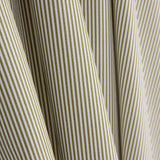 Green and White Organic Cotton Poplin - Ribes y Casals