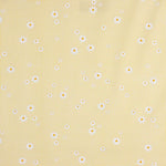 Organic Cotton Poplin with Vichy and Yellow Daisy Print - Ribes y Casals