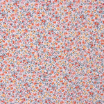 Organic Cotton Poplin with Pink Flower Print - Ribes y Casals