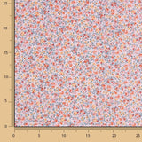 Organic Cotton Poplin with Pink Flower Print - Ribes y Casals