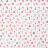 Organic Cotton Poplin with Red Bouquet Print - Ribes y Casals