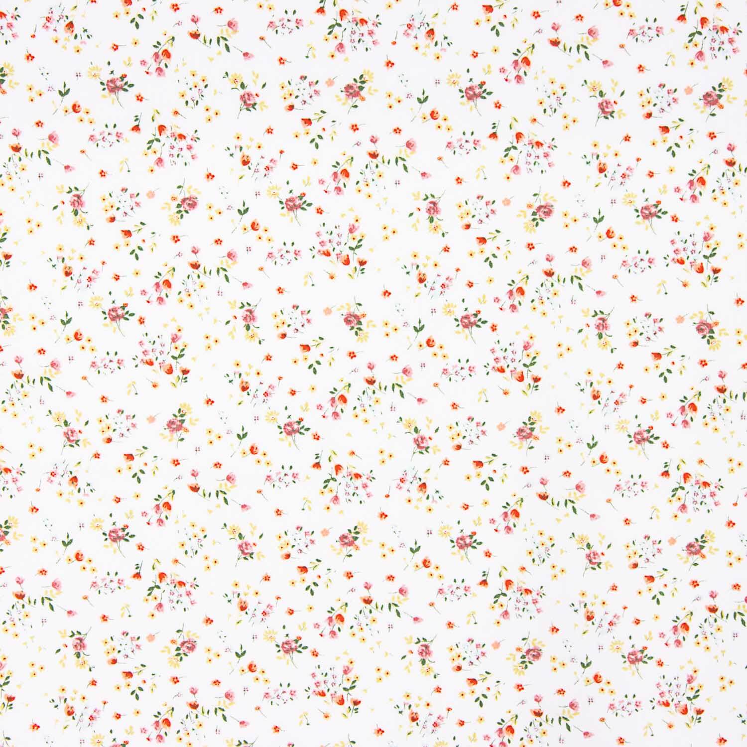 Organic Cotton Poplin with Wild Flower Print - Ribes y Casals