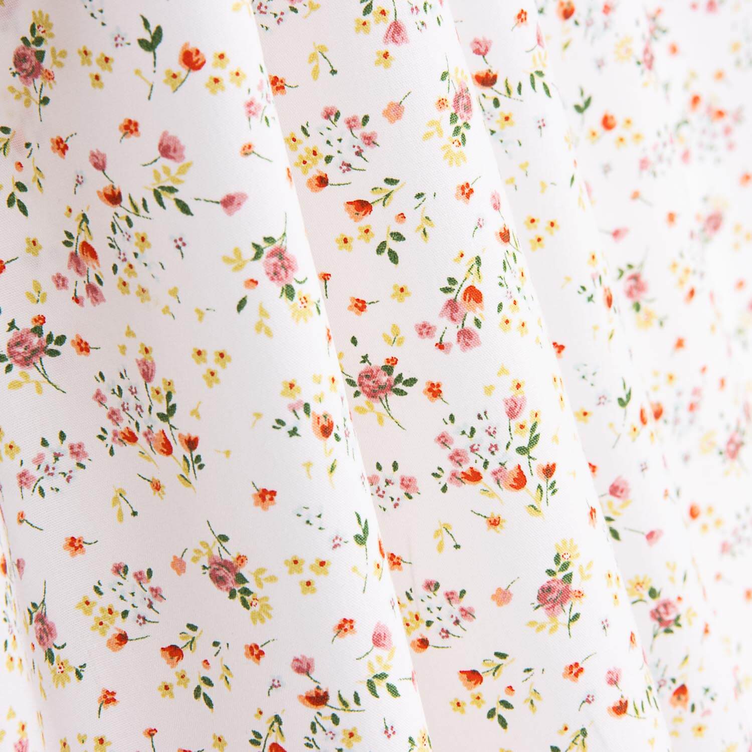 Organic Cotton Poplin with Wild Flower Print - Ribes y Casals