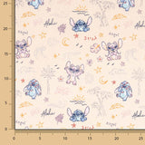 Stitch y Angel Printed Cotton Poplin - Ribes y Casals