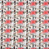 Printed Cotton Poplin Japanese Sleeves - Ribes y Casals