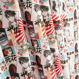 Printed Cotton Poplin Japanese Sleeves - Ribes y Casals