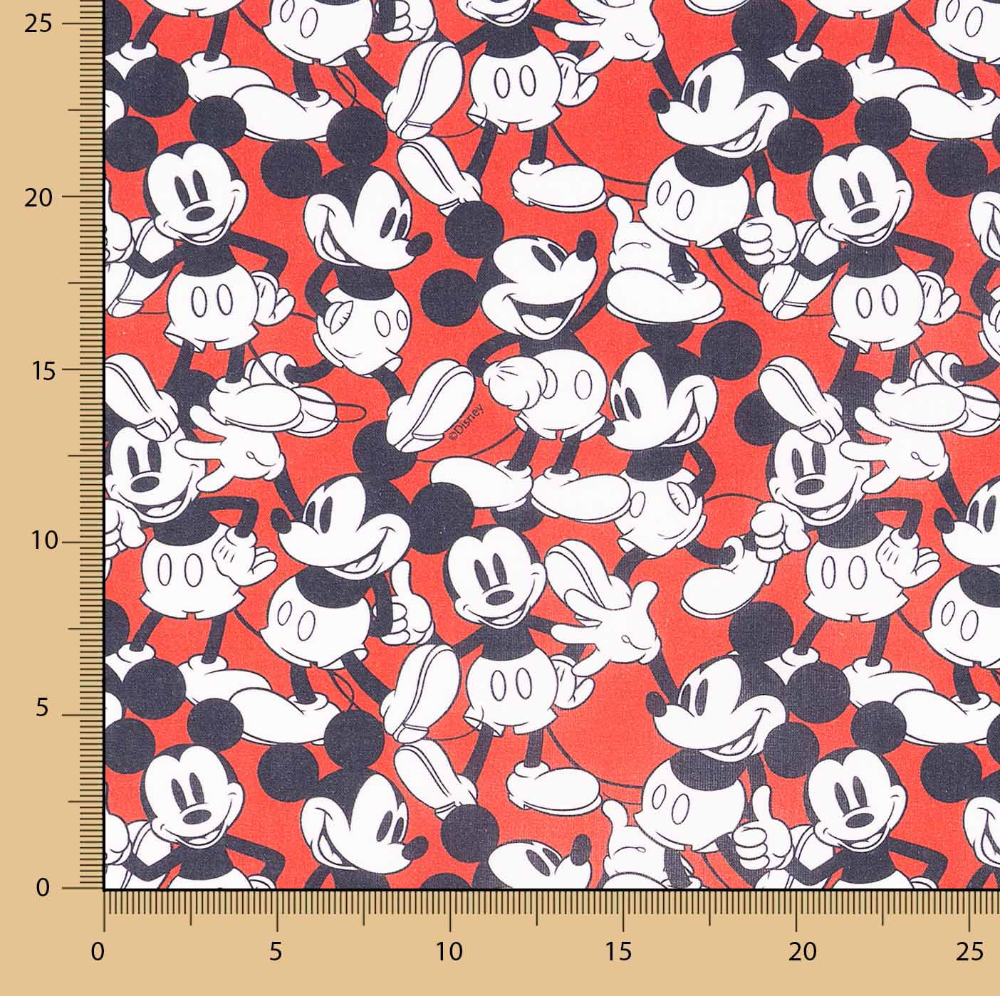 Mickey Mouse printed cotton poplin - Ribes y Casals