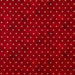 Christmas Poplin with Gold Stars in Red - Ribes y Casals