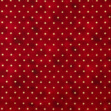 Christmas Poplin with Gold Stars in Red - Ribes y Casals