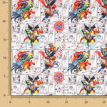 DC Comics Superheroes Printed Cotton Poplin - Ribes y Casals