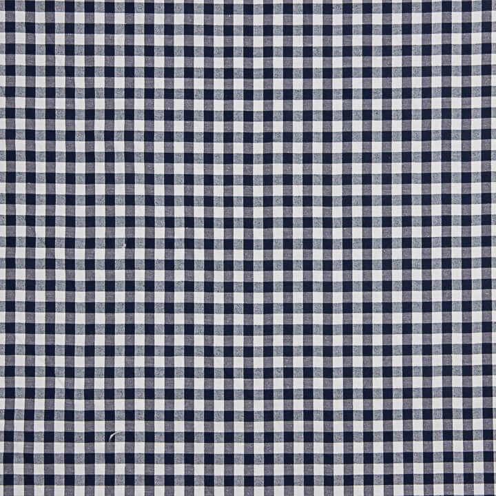 Medium Navy Blue Gingham Check 60 - Ribes y Casals