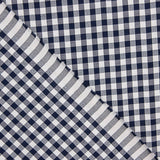 Medium Navy Blue Gingham Check 60 - Ribes y Casals
