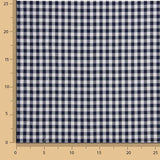 Medium Navy Blue Gingham Check 60 - Ribes y Casals