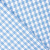 Light Blue Gingham Check Medium 60 - Ribes y Casals