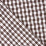 Large Brown Gingham Check 80 - Ribes y Casals