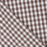 Large Brown Gingham Check 80 - Ribes y Casals