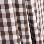 Large Brown Gingham Check 80 - Ribes y Casals