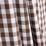 Large Brown Gingham Check 80 - Ribes y Casals