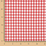 Large Red Gingham Check 80 - Ribes y Casals