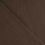 Plain basic dark brown cotton poplin - Ribes y Casals