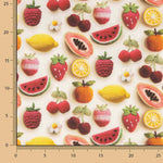 Cretona Cotton Printed with Gourmet Fruits - Ribes y Casals
