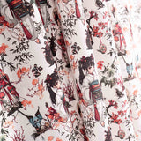 Japanese Geisha Print Cotton Poplin - Ribes y Casals