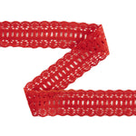 Lace 4255 Red 114 - Ribes y Casals