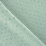 Remnant of sage green openwork knit fabric – various lengths x width 140 cm - Ribes y Casals