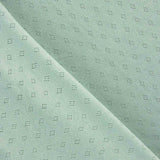 Remnant of sage green openwork knit fabric – various lengths x width 140 cm - Ribes y Casals