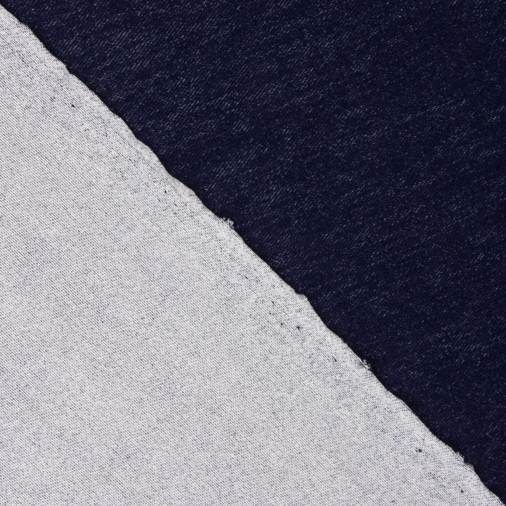 Dark Blue Stretch Denim Knit - Ribes y Casals