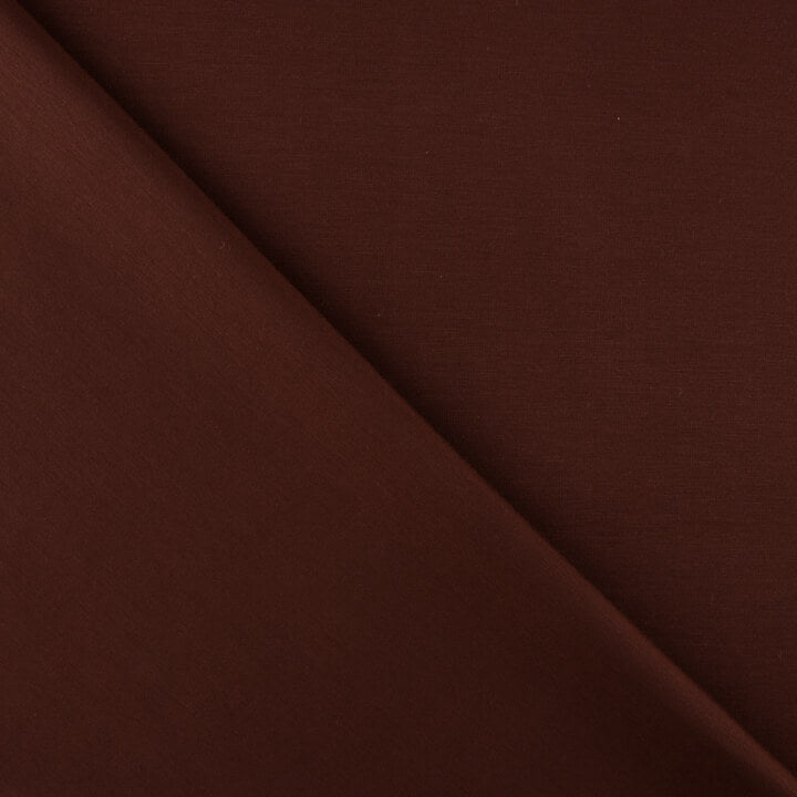 Maroon Rayon Ponte Roma Top - Ribes y Casals