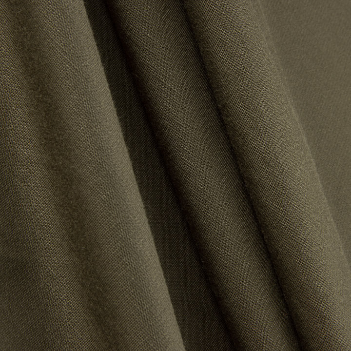Pale Brown Rayon Ponte Roma-style top - Ribes y Casals