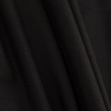 Black Rayon Ponte Roma Top - Ribes y Casals