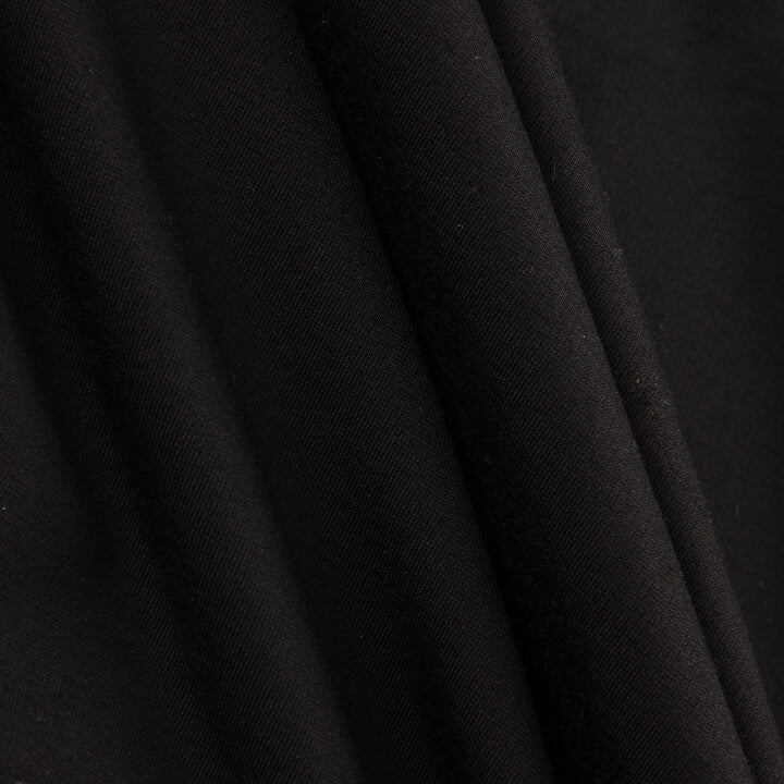 Black Rayon Ponte Roma Top - Ribes y Casals