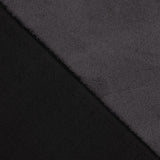 Dark Grey Scuba Knit Velour Top - Ribes y Casals
