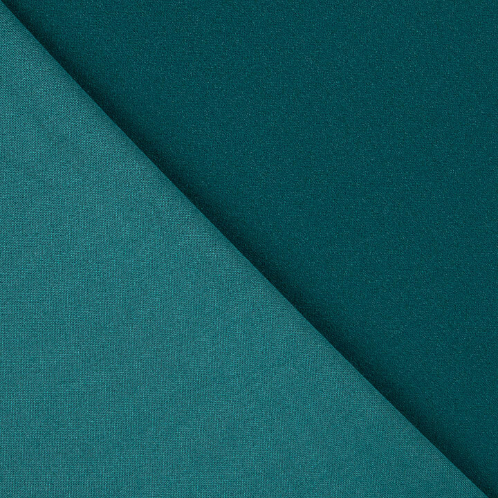 New Canard Blue Neoprene Crêpe Top - Ribes y Casals