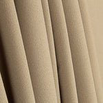 Beige Neoprene Fabric Scuba Knit Top - Ribes y Casals