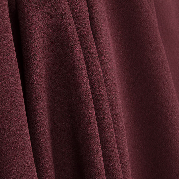 New Burgundy neoprene fabric scuba knit top - Ribes y Casals