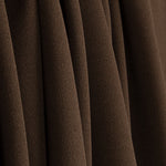 New Brown Neoprene Fabric Crêpe Top - Ribes y Casals