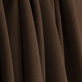 New Brown Neoprene Fabric Crêpe Top - Ribes y Casals