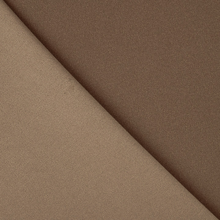 New Soft Brown Neoprene Crêpe Top - Ribes y Casals
