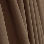 New Soft Brown Neoprene Crêpe Top - Ribes y Casals