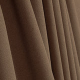 New Soft Brown Neoprene Crêpe Top - Ribes y Casals