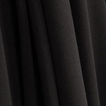 New Black Neoprene Fabric Crepe Top - Ribes y Casals