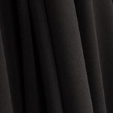 New Black Neoprene Fabric Crepe Top - Ribes y Casals