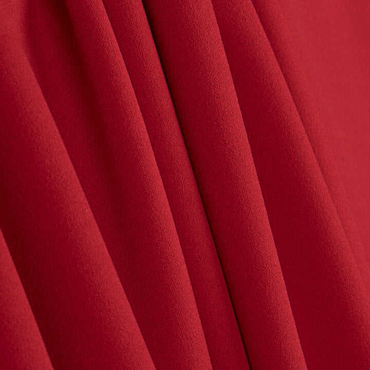New Red Neoprene Fabric Scuba Knit - Ribes y Casals