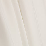 New Natural White Neoprene Crêpe Top - Ribes y Casals